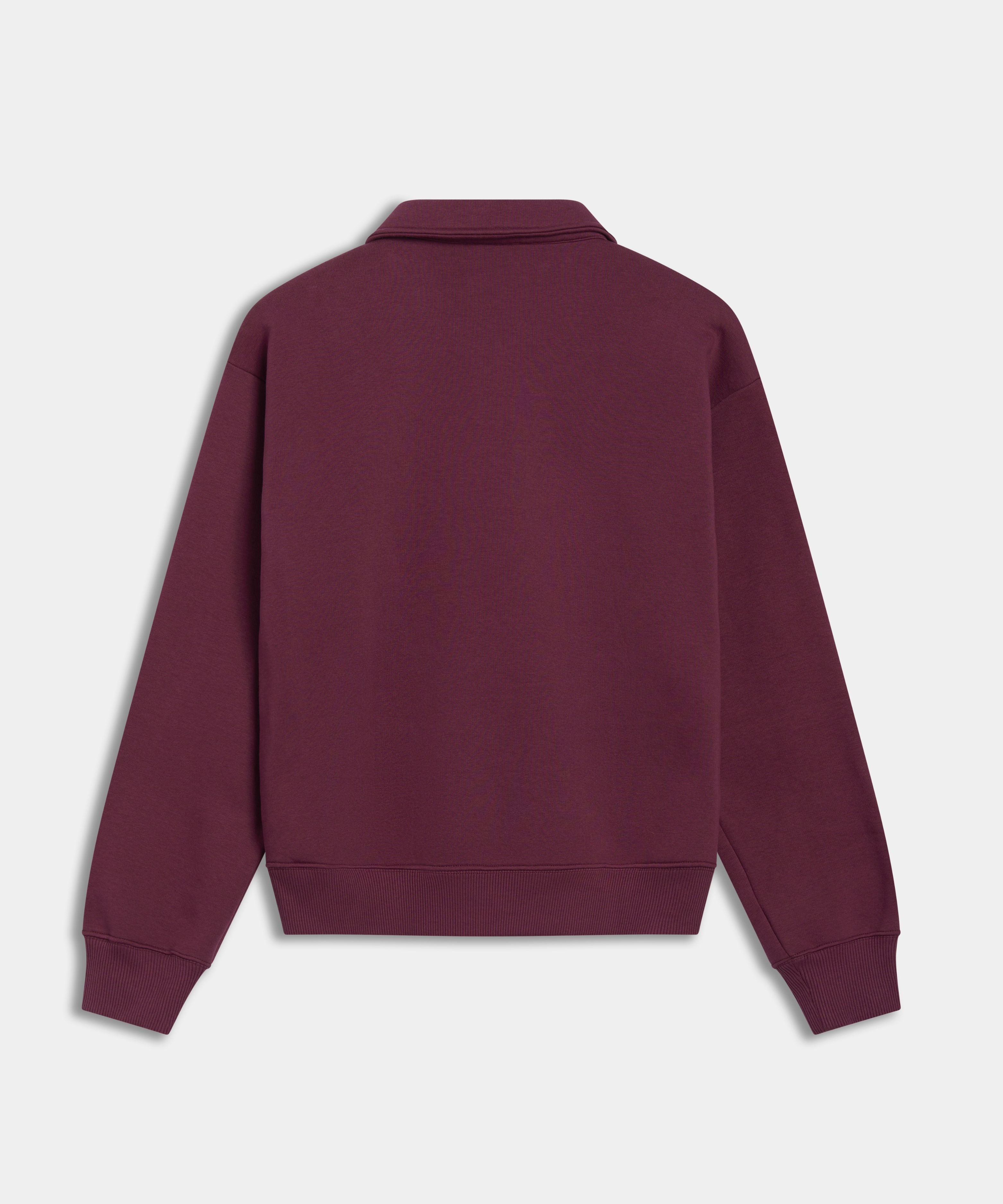 W. Rugby Shirt - Midnight Cherry